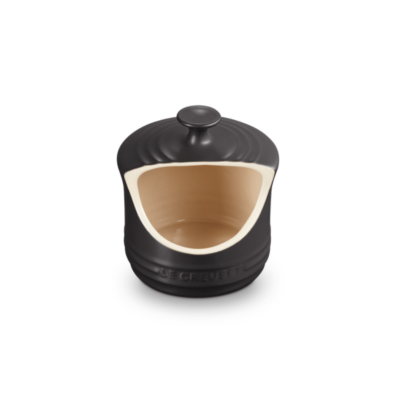 Le Creuset Stoneware Salt Pig Satin Black