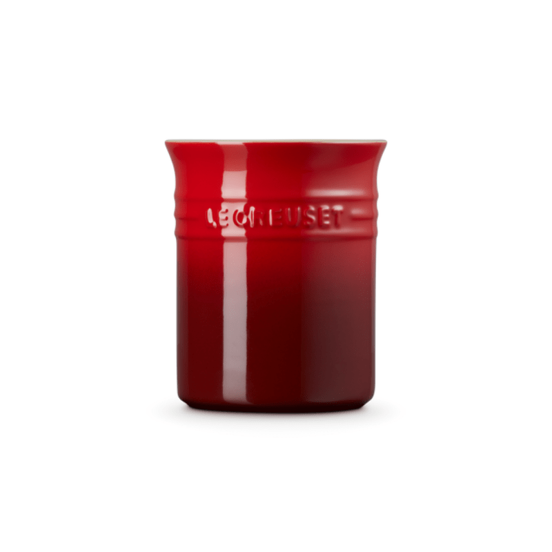 Le Creuset Stoneware Small Utensil Jar Cerise