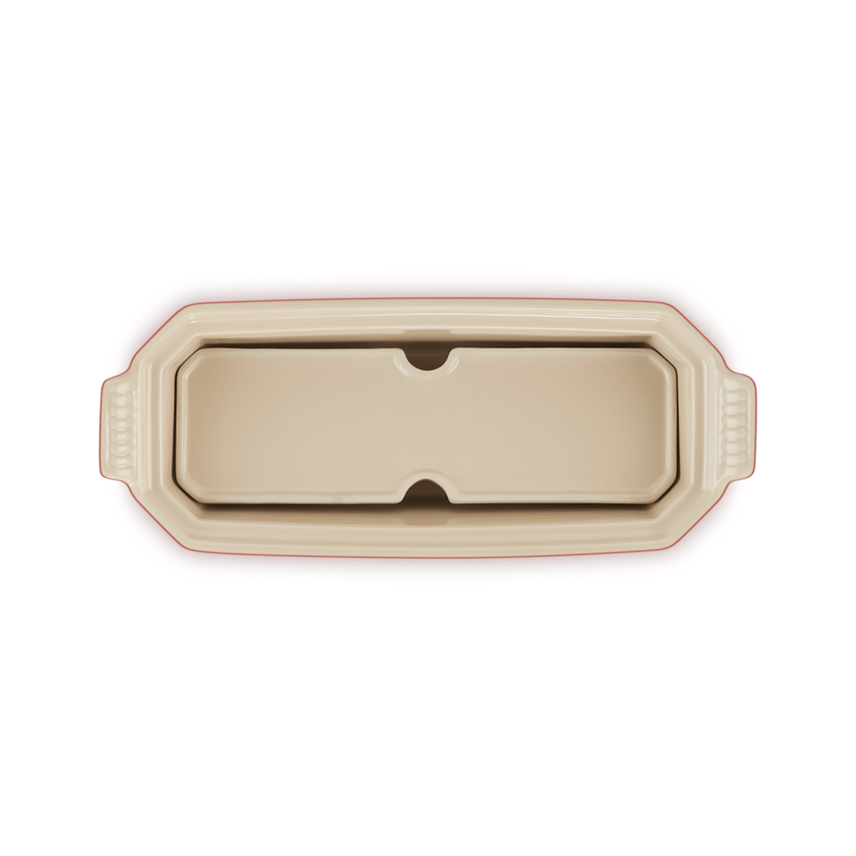 Le Creuset Stoneware Terrine with Press 28cm Cerise
