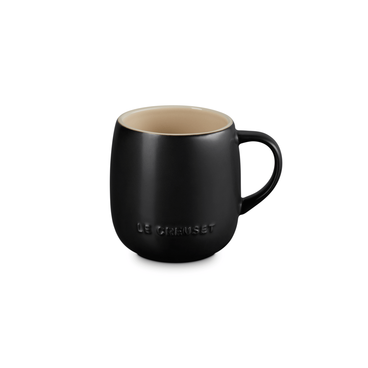 Le Creuset Stoneware U Mug 380ml Satin Black