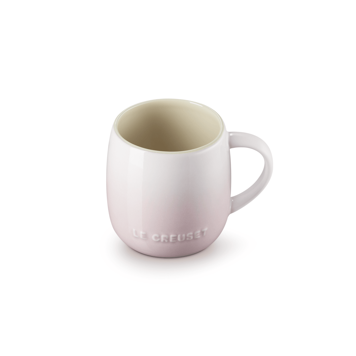 Le Creuset Stoneware U Mug 380ml Shell Pink