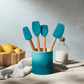 Le Creuset Stoneware Utensil Jar Bleu Riviera
