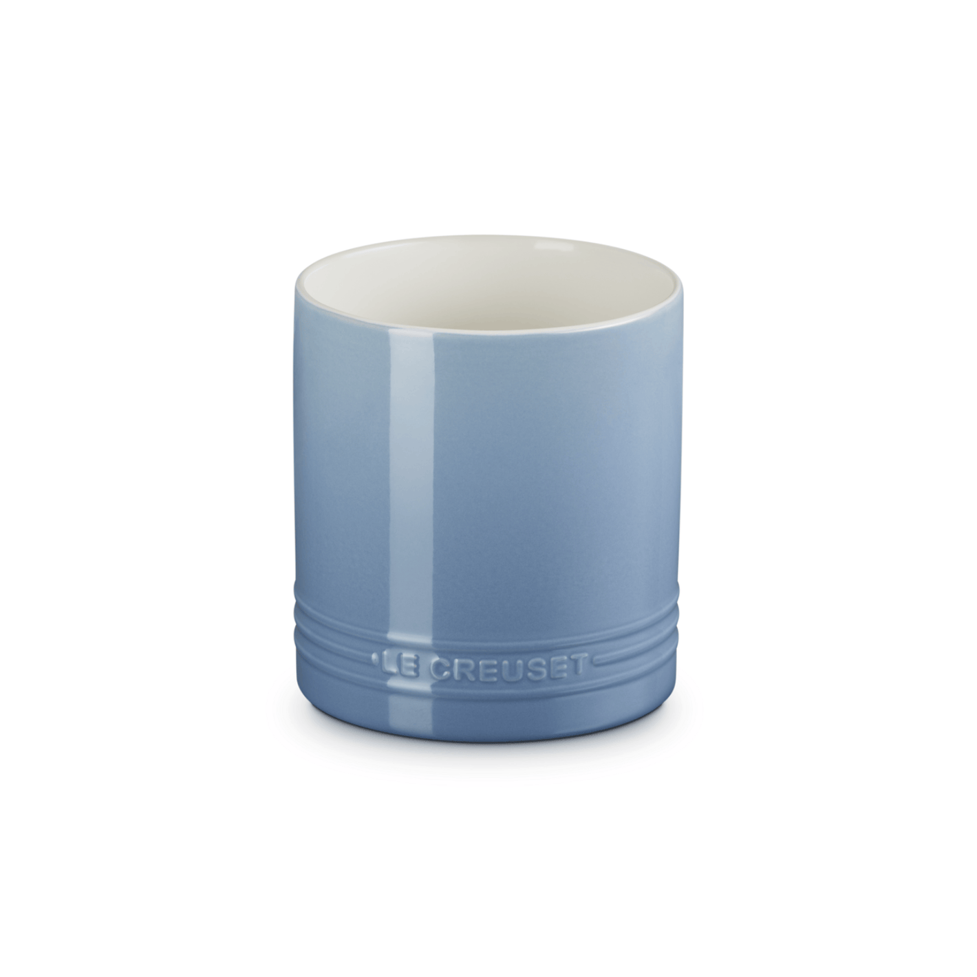 Le Creuset Stoneware Utensil Jar Chambray