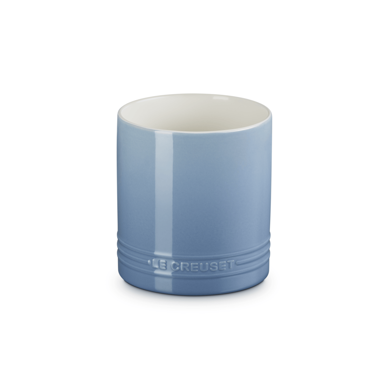 Le Creuset Stoneware Utensil Jar Chambray
