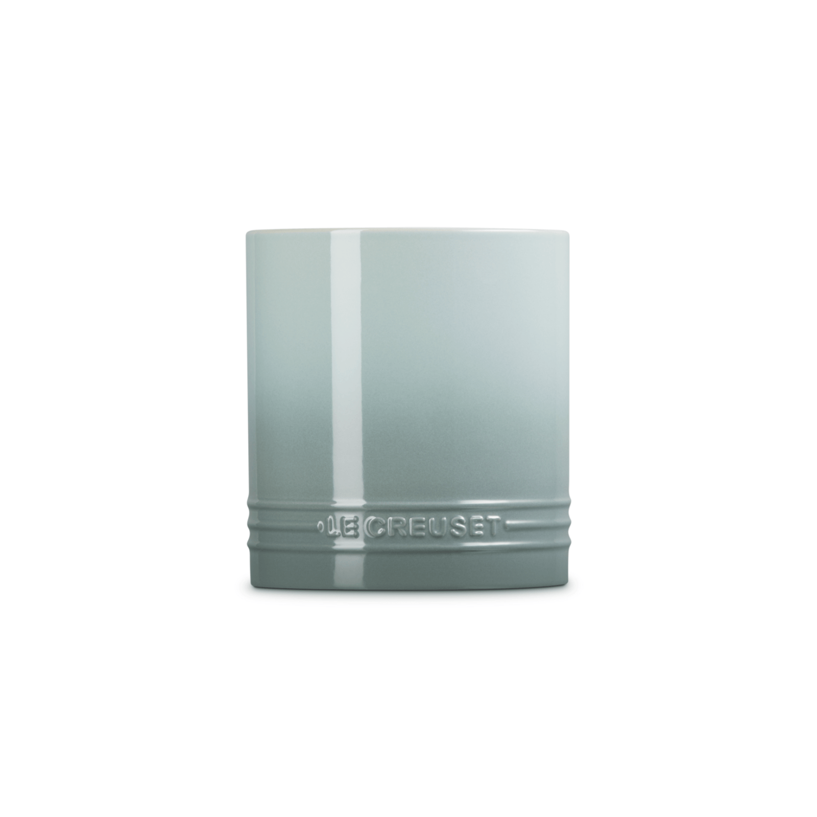 Le Creuset Stoneware Utensil Jar Sea Salt