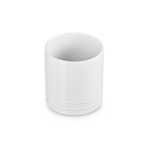 Le Creuset Stoneware Utensil Jar White