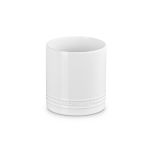 Le Creuset Stoneware Utensil Jar White