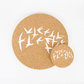 LIGA Cork Coasters Swallows Set of 4