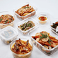 LocknLock Euro Glass Square Container with Lid 750ml