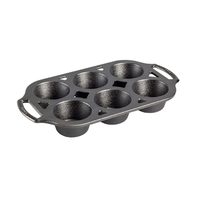 Lodge Cast Iron Muffin Pan 6 Cup