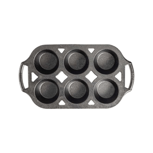 Lodge Cast Iron Muffin Pan 6 Cup