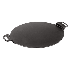 Lodge Cast Iron Pizza Pan 38cm With Silicone Grips