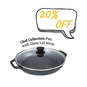 Lodge Chef Collection Cast Iron Everyday Pan 30cm