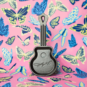 Lodge Dolly Parton Guitar Mini Skillet 27cm The Homestore Auckland