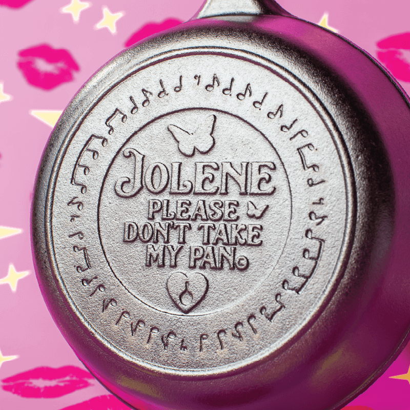 Lodge Dolly Parton Jolene Skillet 20cm