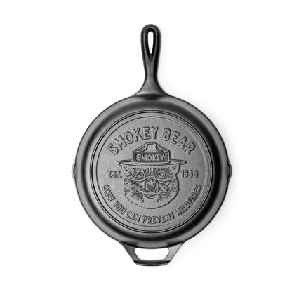Lodge Smokey Bear Cast Iron Skillet 26cm