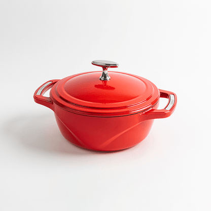 Lodge USA Enamel Dutch Oven 26cm Cherry On Top