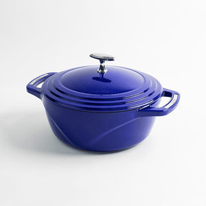 Lodge USA Enamel Dutch Oven 28.5cm Smooth Sailing