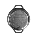 Lodge Wanderlust Cast Iron Dual Handle Pan Camper 26cm