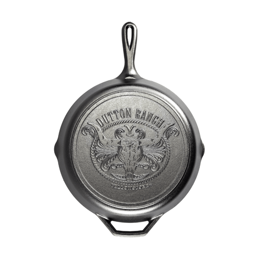Lodge Yellowstone Cast Iron Skillet Steer 30cm The Homestore Auckland