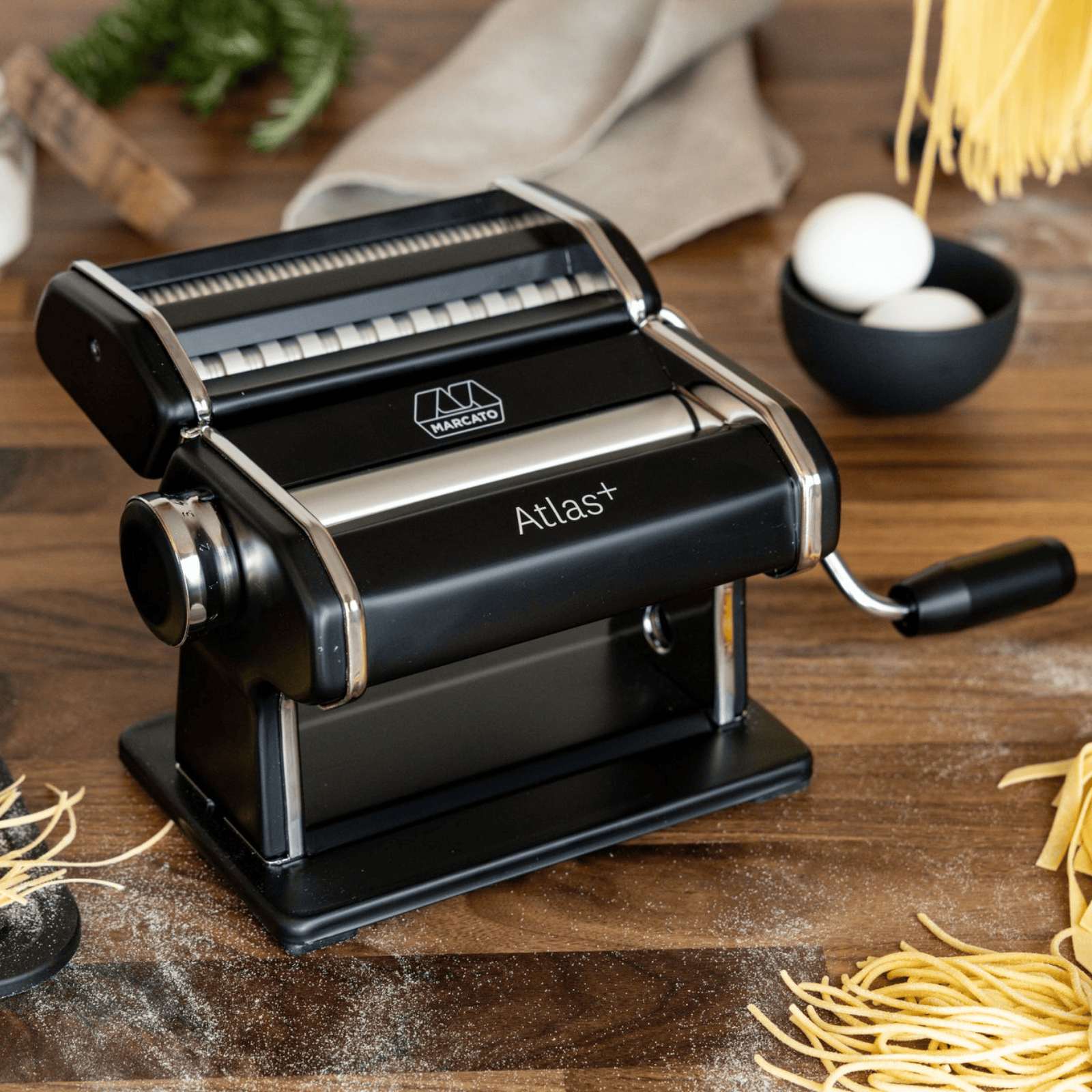 Marcato Atlas Plus Pasta Machine Black