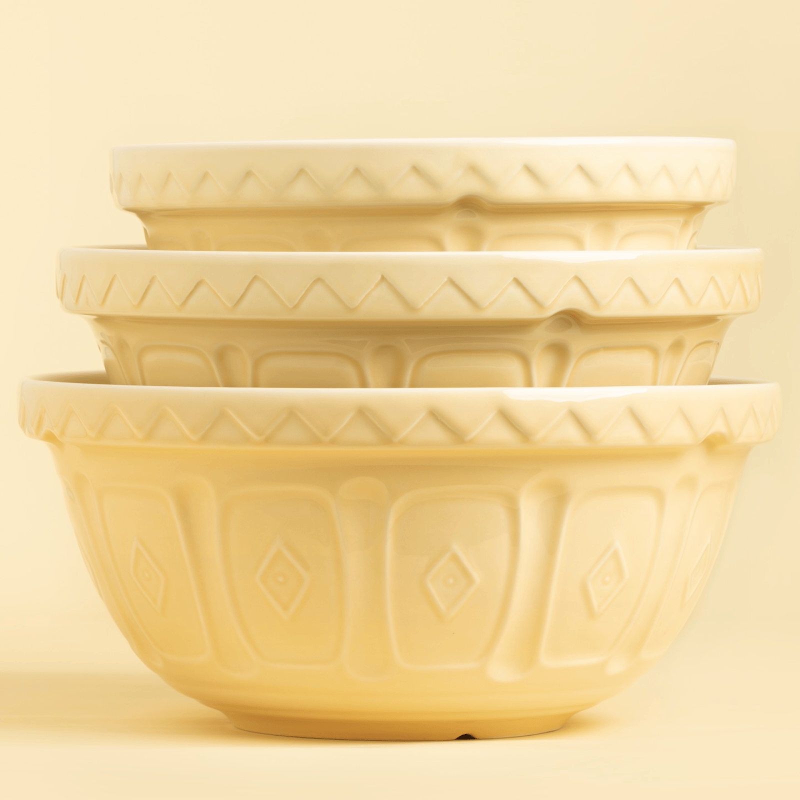 Mason Cash Colour Mix Mixing Bowl 26cm Powder Yellow