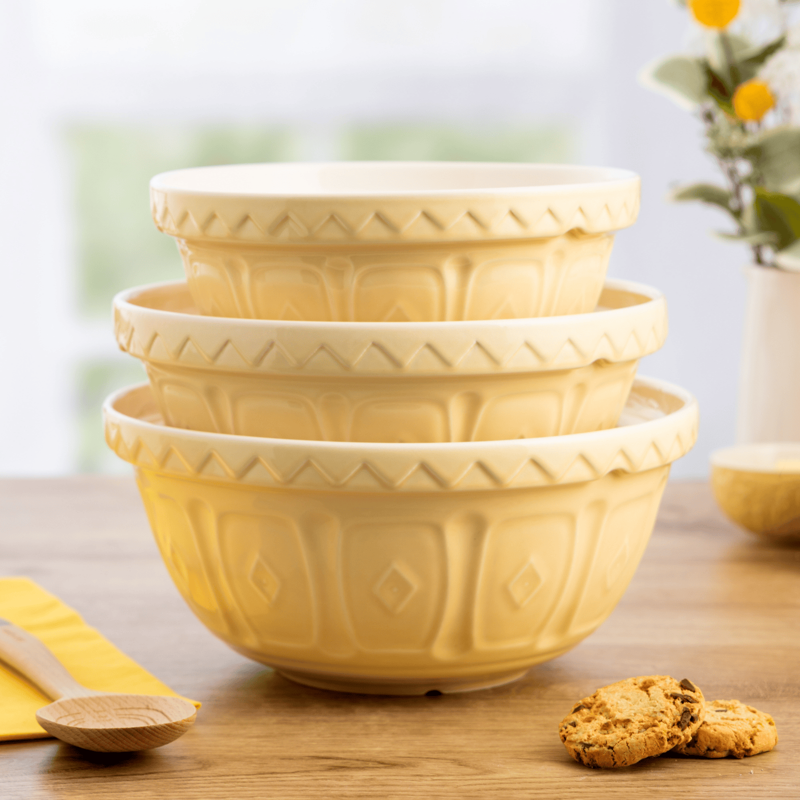 Mason Cash Colour Mix Mixing Bowl 29cm Powder Yellow