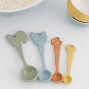 Mason Cash Home To Roost Measuring Spoons Set of 4