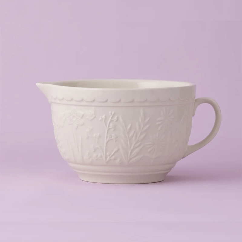 Mason Cash In The Meadow Batter Bowl 1.9L Florals Cream The Homestore Auckland