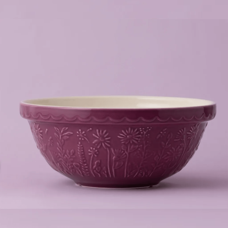 Mason Cash In The Meadow Mixing Bowl 26cm Daisy Purple The Homestore Auckland