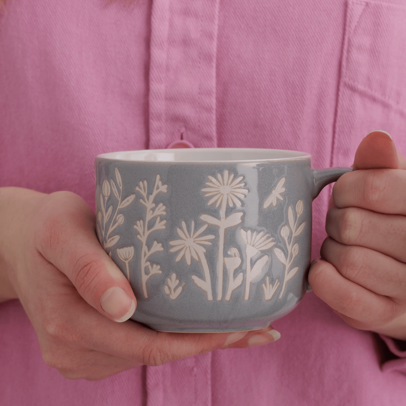 Mason Cash In The Meadow Mug 400ml Blue Daisy