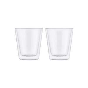 Maxwell & Williams Blend Double Wall Conical Cup 200ml Set of 2