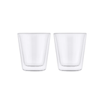 Maxwell & Williams Blend Double Wall Conical Cup 200ml Set of 2