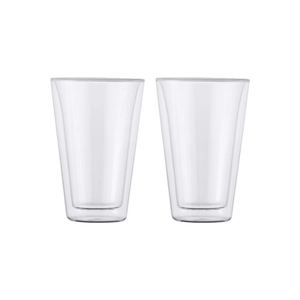 Maxwell & Williams Blend Double Wall Conical Cup 400ml Set of 2
