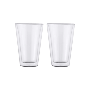 Maxwell & Williams Blend Double Wall Conical Cup 400ml Set of 2