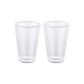 Maxwell & Williams Blend Double Wall Conical Cup 400ml Set of 2