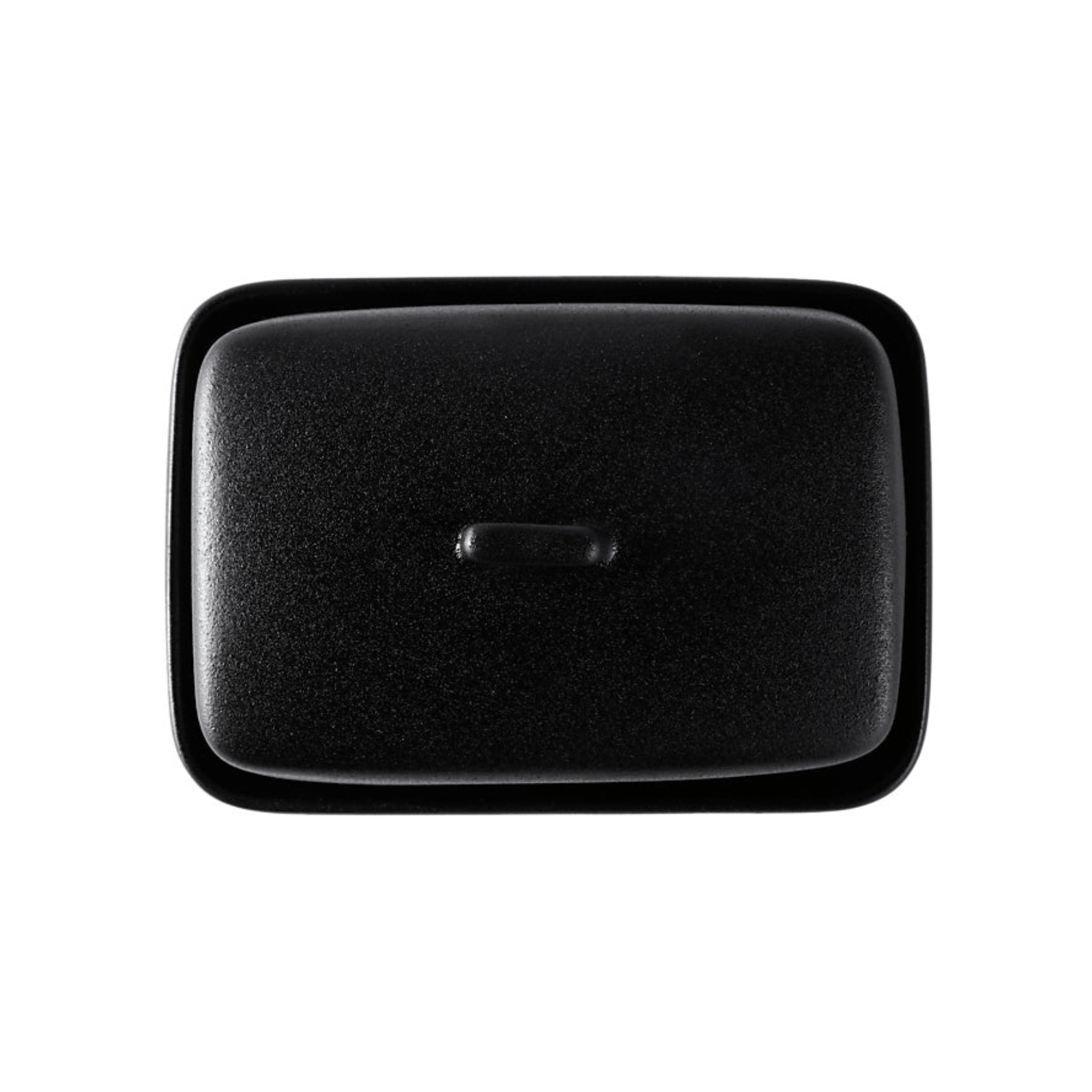 Maxwell & Williams Caviar Butter Dish Black