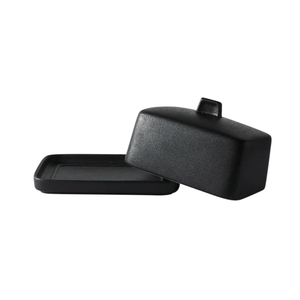 Maxwell & Williams Caviar Butter Dish Black