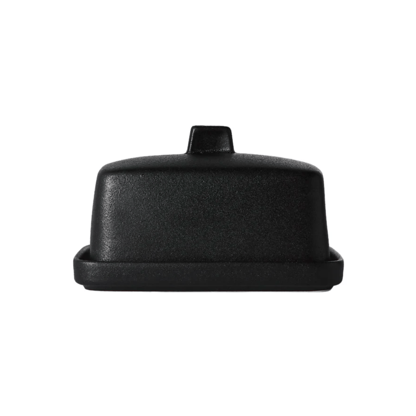 Maxwell & Williams Caviar Butter Dish Black