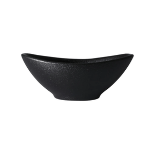 Maxwell & Williams Caviar Oval Sauce Bowl 11cm Black
