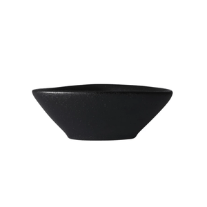 Maxwell & Williams Caviar Triangle Sauce Bowl 10cm Black
