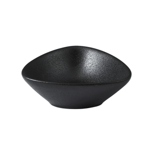 Maxwell & Williams Caviar Triangle Sauce Bowl 10cm Black