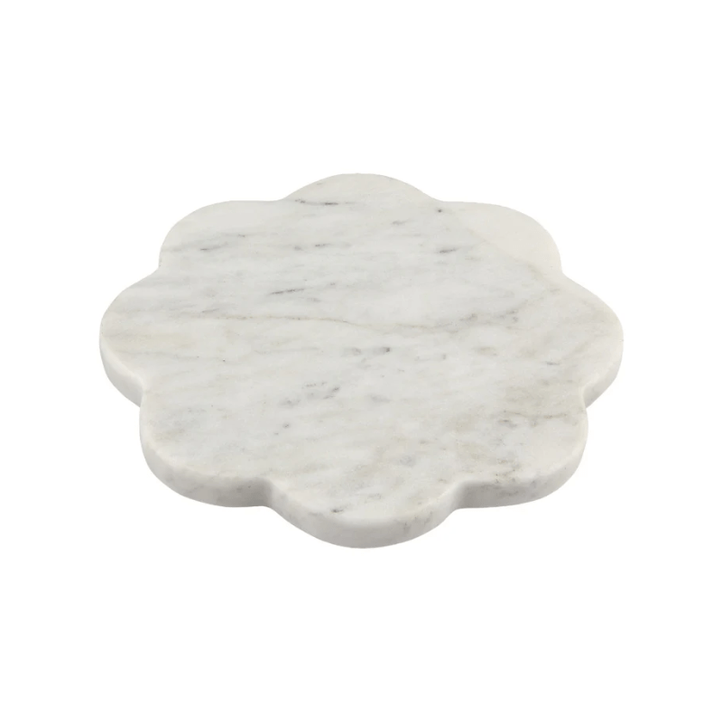 Maxwell & Williams Coaster Collective Scallop Marble Coaster 10cm White