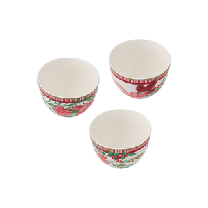 Maxwell & Williams Festive Flora Bowl Set of 3