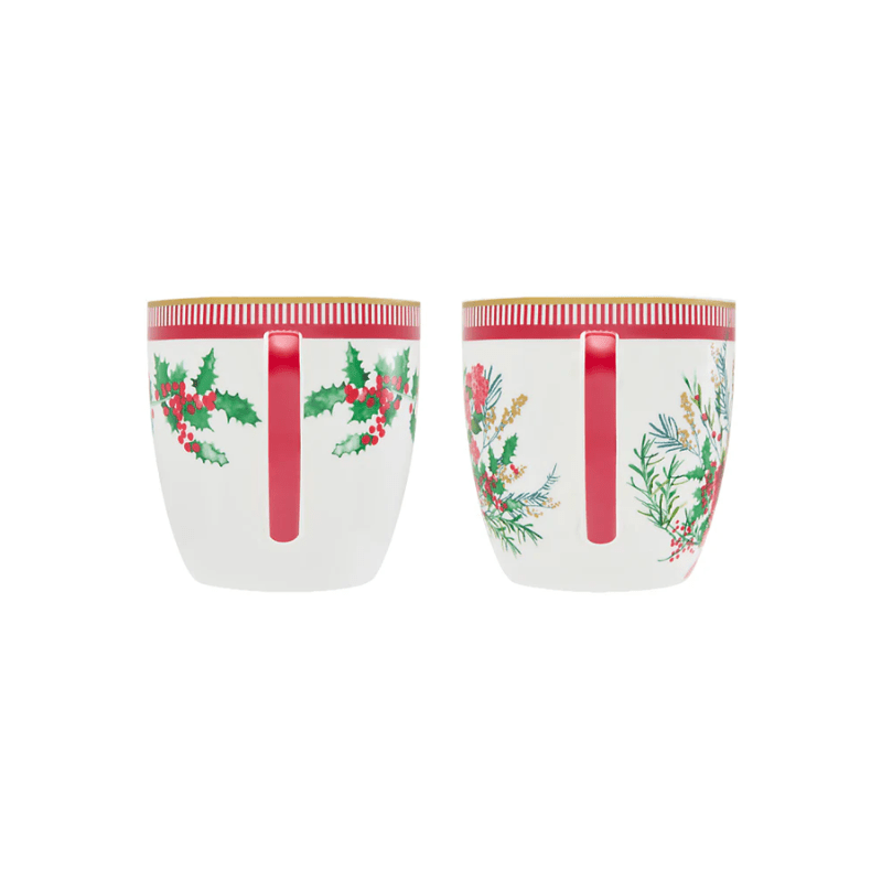 Maxwell & Williams Festive Flora Mug Set of 2