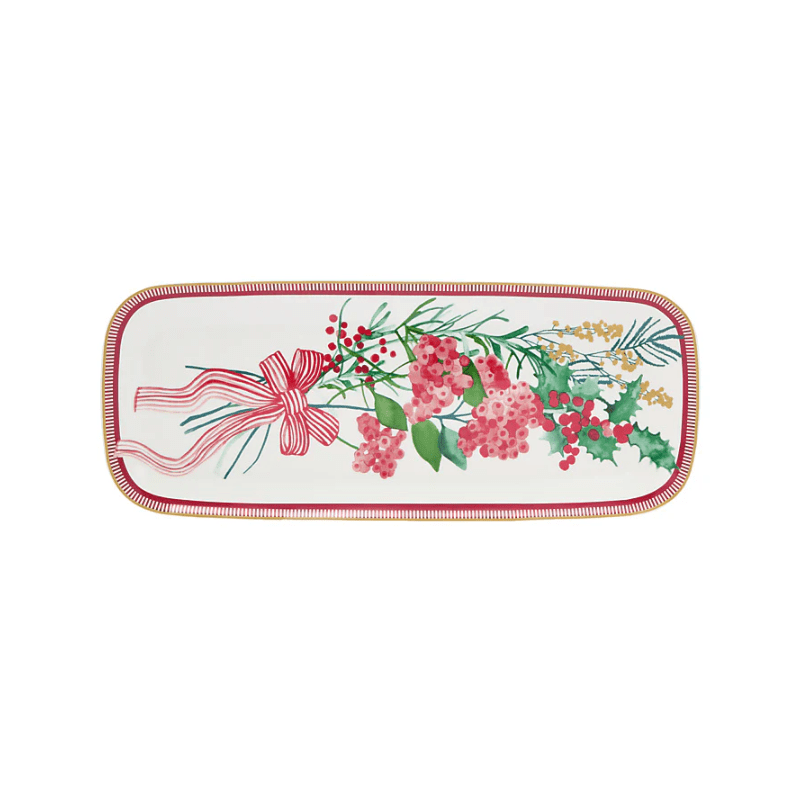 Maxwell & Williams Festive Flora Oblong Platter 40cm