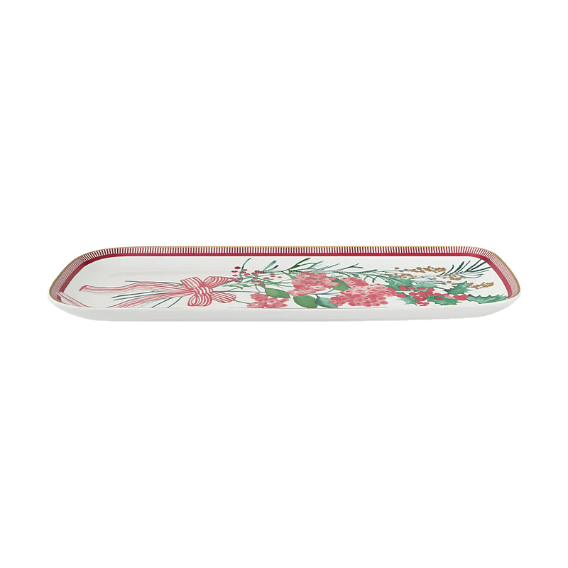 Maxwell & Williams Festive Flora Oblong Platter 40cm