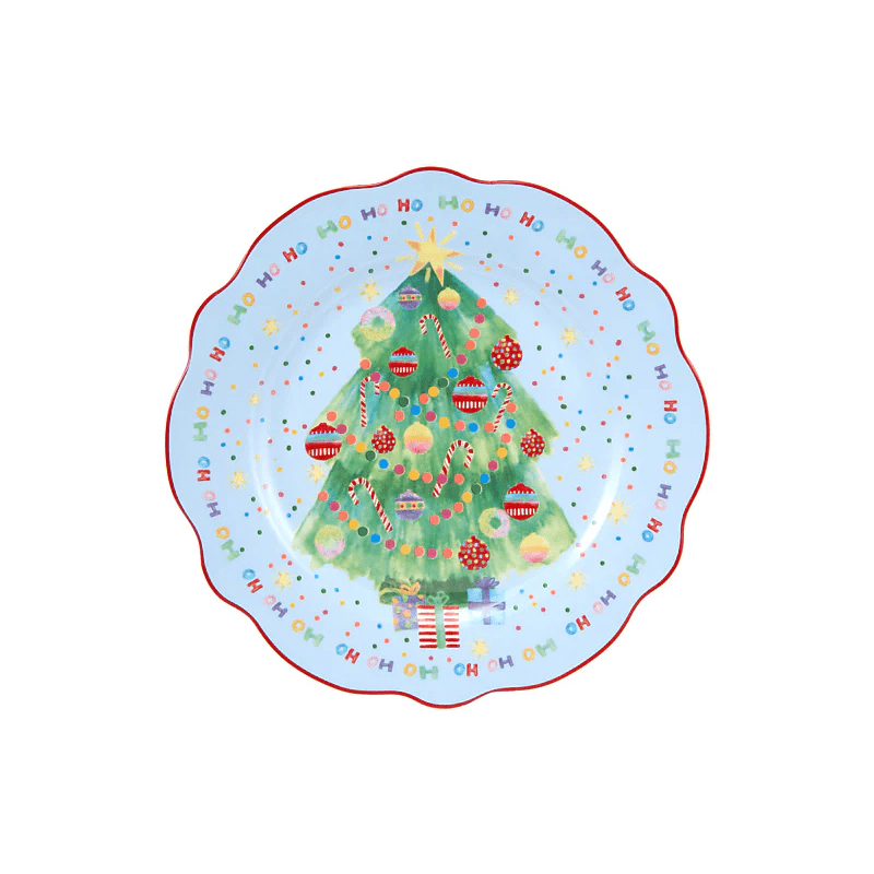 Maxwell & Williams Jolly Joy Joy Plate 20cm Christmas Tree