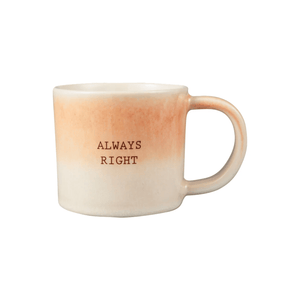 Maxwell & Williams The Mug Club Quotes Mug 350ml Always Right