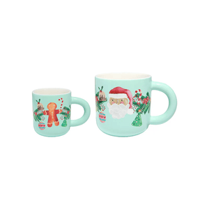 Maxwell & Williams Tis The Season Santa & Me Mug Set of 2
